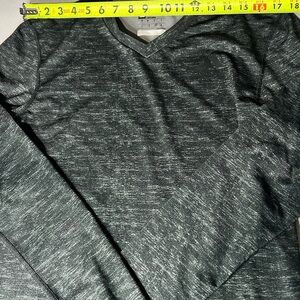 Adidas Gray Techfit V-Neck Shirt